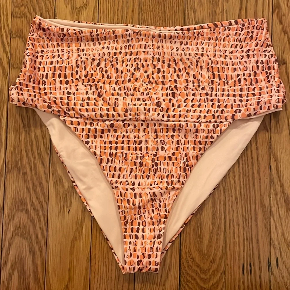 l*space Desi Classic High Waisted Bikini Swim‎ Bottom in  Wild Bunch